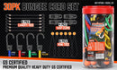 30 - Piece Premium Bungee Cord Assortment Includes 10” to 40” Bungee Cords, Canopy Ties & Tarp Clips - RnR Galore