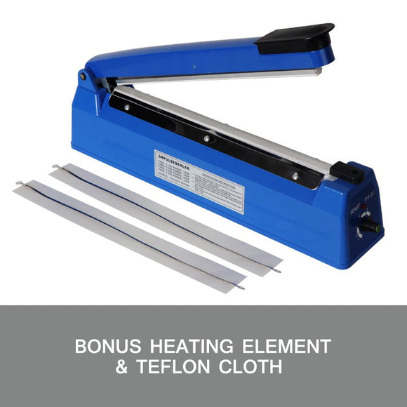 300mm Impulse Heat Sealer Sealing SAA Machine Electric Plastic Poly Bag - RnR Galore