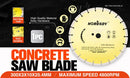 300mm/12" Concrete Saw Blade Masonry Cutting Disc Circular Diamond Stone Cutter - RnR Galore