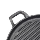 30cm Round Cast Iron Griddle Plate, BBQ Pan Cooking Griddle Grill for StoveF, Oven - RnR Galore