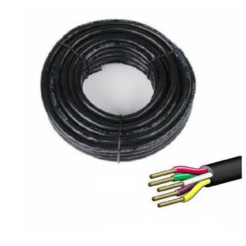 30M X 5 Core Wire Cable Trailer Cable Automotive Boat Caravan Truck Coil V90 PVC - RnR Galore