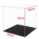 30x30x30CM Acrylic Display Case Dustproof Box Action Figure Model Car Collection - RnR Galore