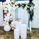 3PCS Display Stand Round Cylinder Pedestal w/ Balloon Set + LED Strip Wedding AU - RnR Galore
