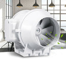 4'' Extractor Fan Duct Hydroponic Inline Exhaust Vent Industrial - RnR Galore