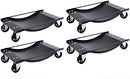 4 x Heavy Duty Wheel Dolly 450 kg 1000 lb Car Vehicle Positioning Jack Platform - RnR Galore