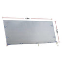 4.9m Caravan Privacy Screen Side Sunscreen Sun Shade for 17' Roll Out Awning - RnR Galore