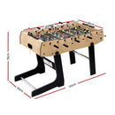 4FT Soccer Table Foosball Football Game Home Family Party Gift Playroom Foldable - RnR Galore