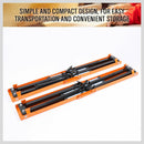 4Pc Mastercraft Sawhorse Metal Folding Non - slip Surface Saw Horse 120KG Capacity - RnR Galore