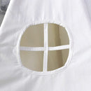 5 Poles Giant Kids Teepee Tent (Natural Canvas) - RnR Galore