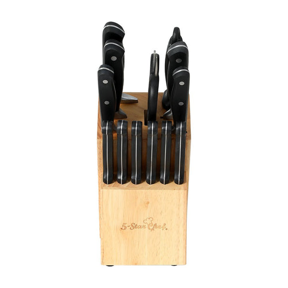 5 - Star Chef 14PCS Kitchen Knife Set Stainless Steel Non - stick with Sharpener - RnR Galore