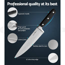 5 - Star Chef 14PCS Kitchen Knife Set Stainless Steel Non - stick with Sharpener - RnR Galore