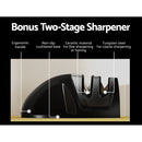 5 - Star Chef 17PCS Kitchen Knife Set Stainless Steel Non - stick with Sharpener - RnR Galore