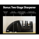 5 - Star Chef 7PCS Kitchen Knife Set Stainless Steel Non - stick with Sharpener - RnR Galore
