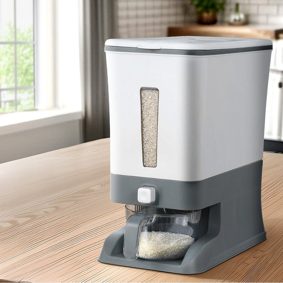 5 - Star Chef Cereal Dispenser Rice Container 12KG - RnR Galore