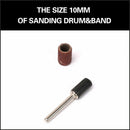 51Pc Sanding Bands Drum Sleeve Set 120 Grits Mandrel Dremel Rotary Kit 3mm Shank - RnR Galore