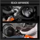 5Pc Oil Filter Wrench Set Swivel Grip Steel Belt Spanner Universal Filter Remove - RnR Galore