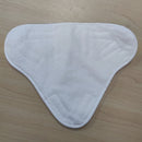 5PCS Stick On White Washable Cleaning Pads Microfiber For X5 Steam Mop H20 H2O - RnR Galore
