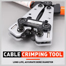 6 - 50 mm2 Wire Crimper Cable Crimp Electric Tube Crimping Hand Tool Battery Lug - RnR Galore