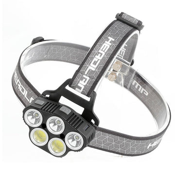 6 Modes LED Head Torch Induction Headlight Camping COB Infrared Strong Lights - RnR Galore