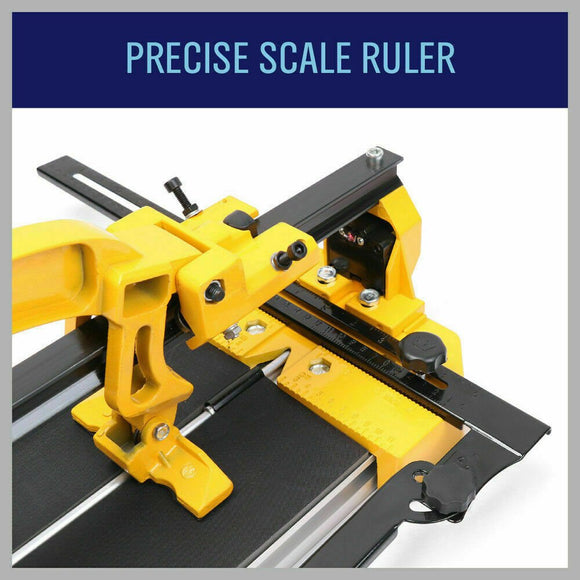 600mm Manual Tile Cutter Laser Guide Home Pro Tile Cutting Machine Heavy Duty - RnR Galore