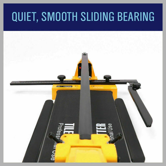 600mm Manual Tile Cutter Laser Guide Home Pro Tile Cutting Machine Heavy Duty - RnR Galore