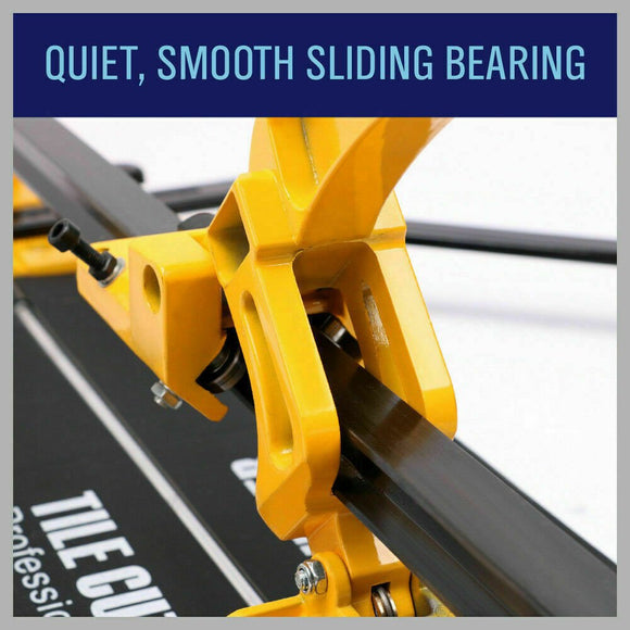 600mm Manual Tile Cutter Laser Guide Home Pro Tile Cutting Machine Heavy Duty - RnR Galore