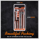 6Pc Drill Socket Adapter Set Long Short Combination Extension Impact Nut Driver - RnR Galore