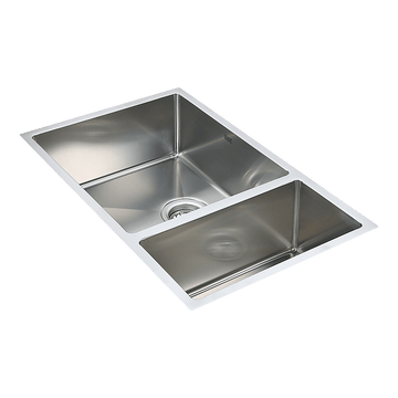 715x440mm Handmade Stainless Steel Undermount / Topmount Kitchen Sink with Waste - RnR Galore