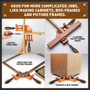 90° Degree Corner Clamp Welding Vice Woodworking Alloy Body With Quick Release - RnR Galore