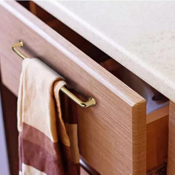 96mm Polished gold Furniture Kitchen Bathroom Cabinet Handles Drawer Bar Handle Pull Knob - RnR Galore