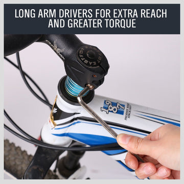 9pcs LONG Arm Allen Keys Set Metric Ball End Driver Hex Allan Allen Kit - RnR Galore