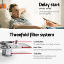 Devanti 6 Place Settings Benchtop Dishwasher Sliver-5