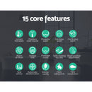 Cefito Electric Bidet Toilet Seat Cover Auto Smart Water Wash Dry Panel Control-4