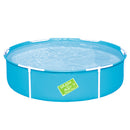 Bestway Kids Pool 152x38cm Round Steel Frame Swimming Pools Above Ground 580L-1
