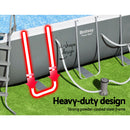 Bestway Swimming Pool 412x201x122cm Steel Frame Above Ground Pools Filter Pump Ladder 8124L-4