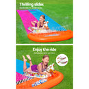 Bestway Water Slide Slip Kids 488cm Dual Slides Splash Pad-4