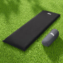 Weisshorn Self Inflating Mattress Camping Sleeping Mat Air Bed Pad Single Black-7