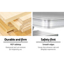 Weisshorn Folding Camping Table Outdoor Picnic BBQ With 2 Bench Chairs Set-6