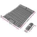 Weisshorn Self Inflating Mattress Camping Sleeping Mat Air Bed Double Pillow Bag-2