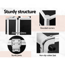 Embellir Portable Cosmetic Beauty Makeup Case- Black-6