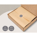 Cosy Club Cotton Bed Sheets Set Orange Brown Cover Double-7