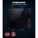 Devanti Electric Ceramic Cooktop 60cm-5