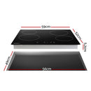 Devanti Electric Ceramic Cooktop 60cm Touch Control-2