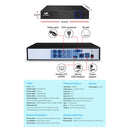 UL-tech CCTV Security System 4CH DVR 2 Cameras 1080p-5