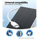 UL-tech Solar Panel For Security Camera Wireless 3W-6