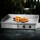 Devanti Commercial Electric Griddle 73cm BBQ Grill Plate 4400W-8
