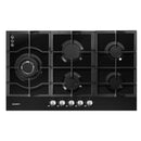 Devanti Gas Cooktop 90cm 5 Burner Black-1