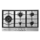 Devanti Gas Cooktop 90cm 5 Burner Silvir-1