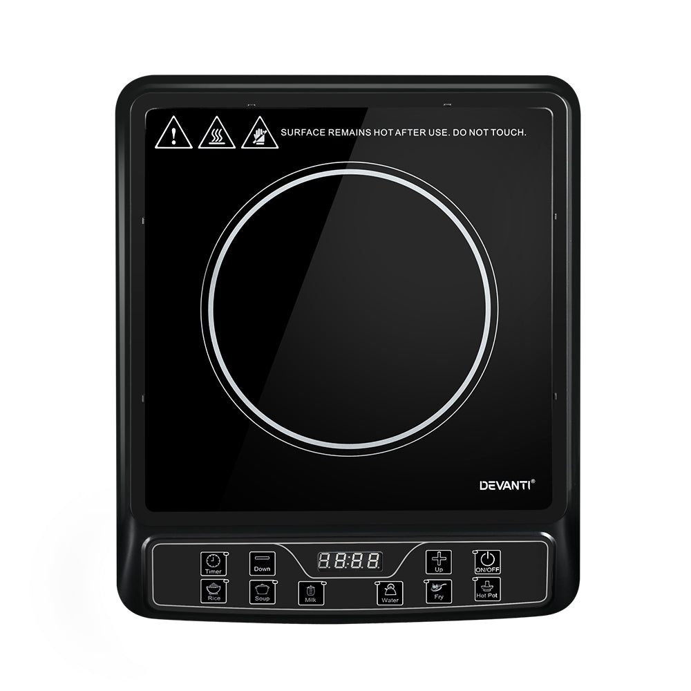 Devanti Induction Cooktop 30cm Portable Cooker