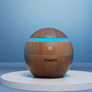 Devanti Aroma Diffuser Aromatherapy Dark Wood 130ml-5